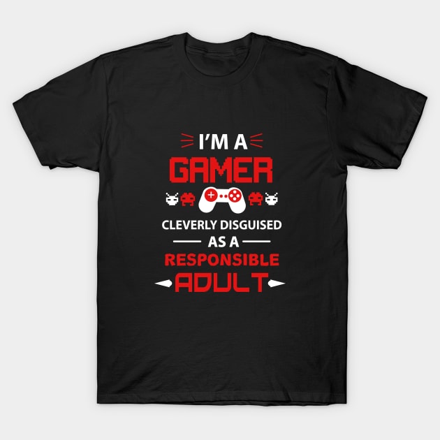 Yes I Play Games T-Shirt by ManicDesigns